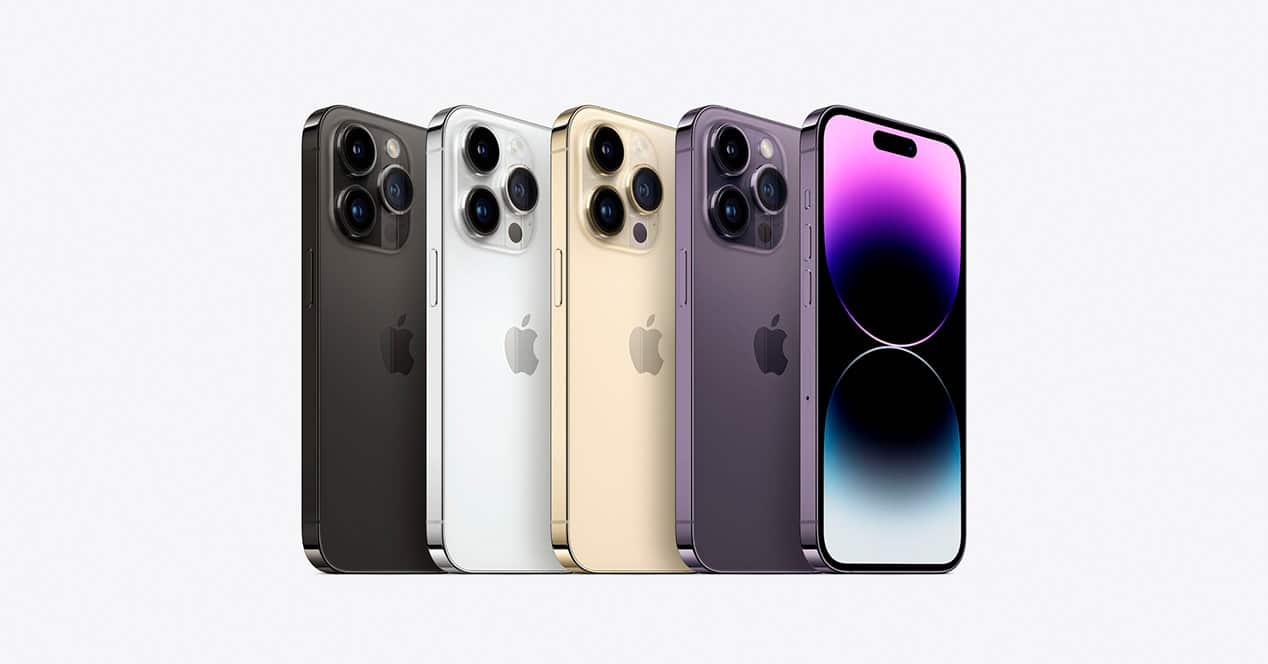 The iPhone 14 Pro in all its colors