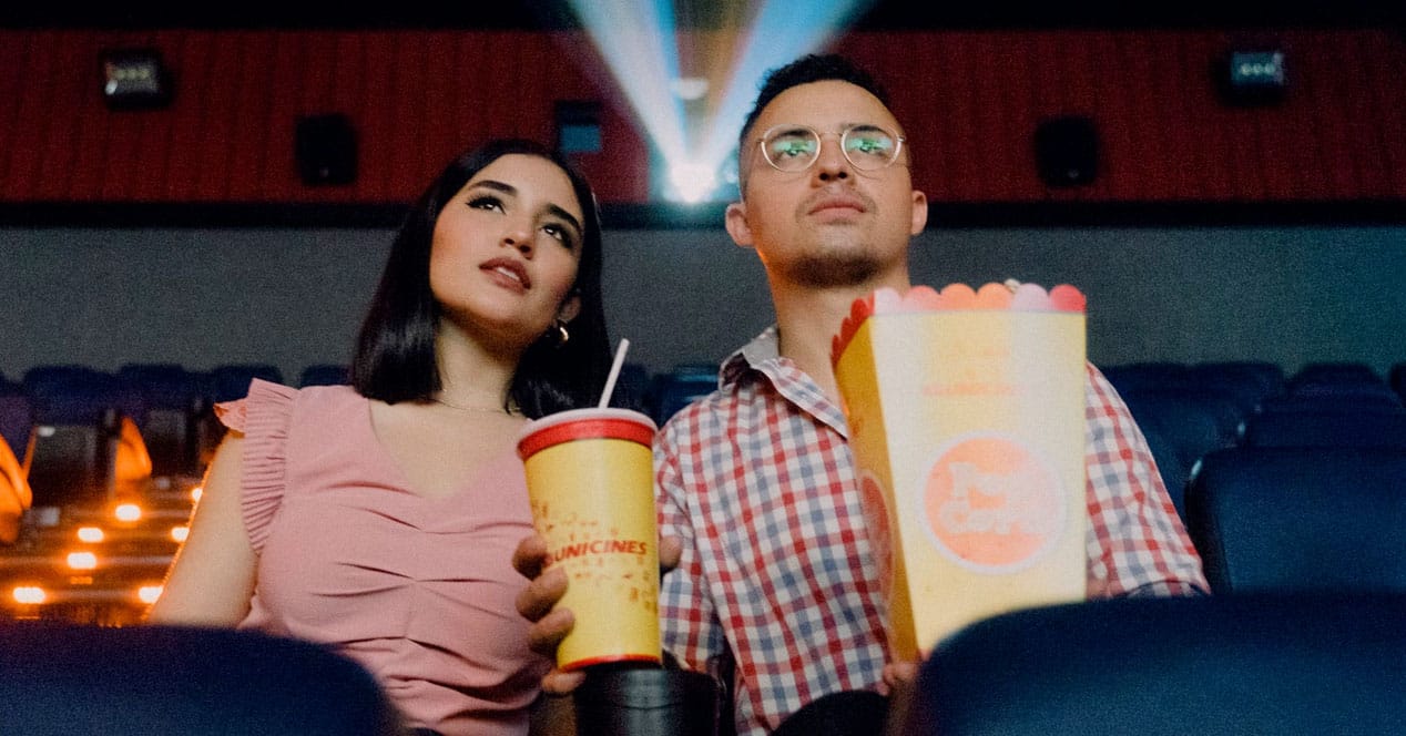 Cinema and popcorn.