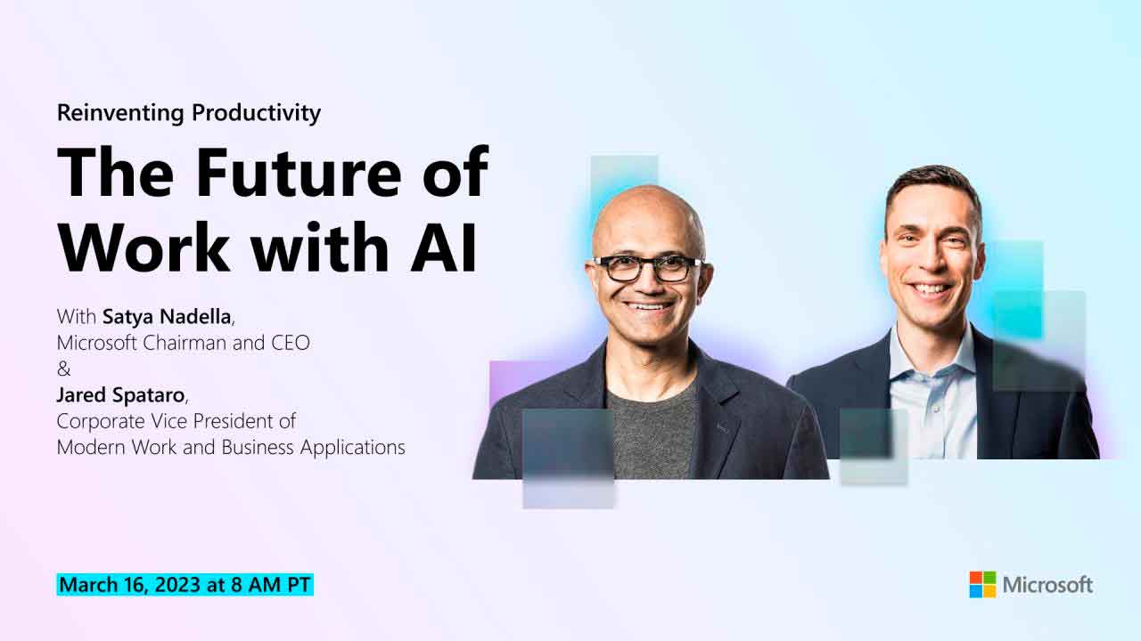 Microsoft will present its AI proposals for Office on March 16