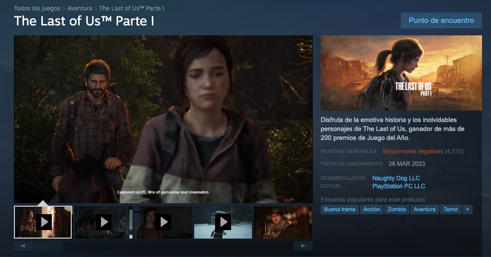 Ratings Steam TLOUP1.