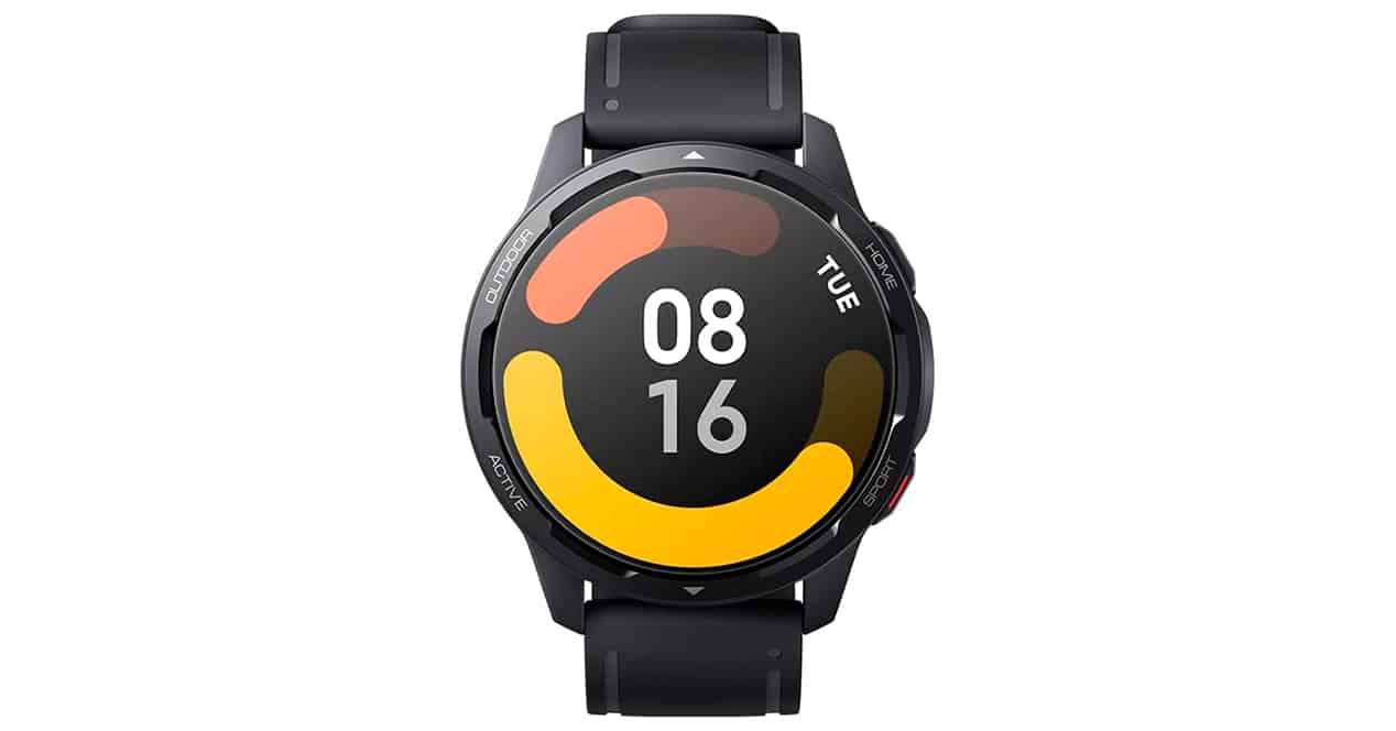 The Xiaomi Watch S1 Active in black