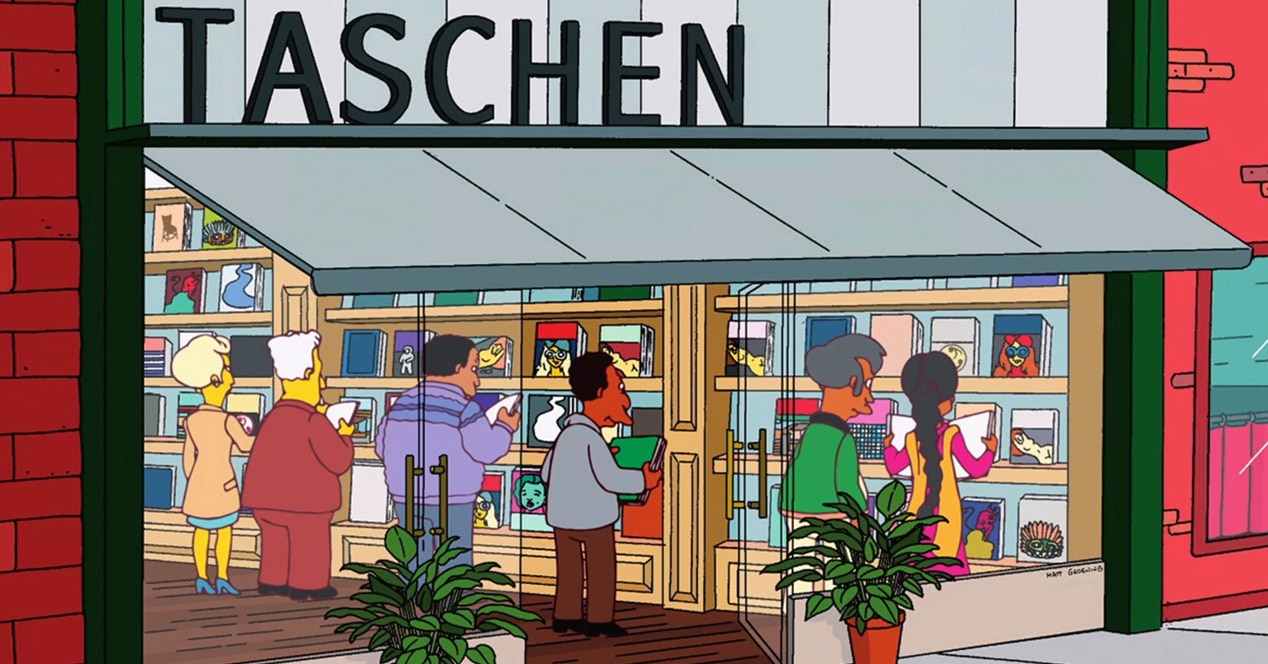 Image of Tachen inspired by The Simpsons