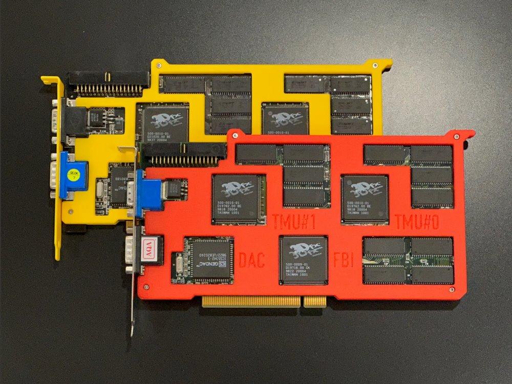 3d printed chassis 3Dfx Voodoo2