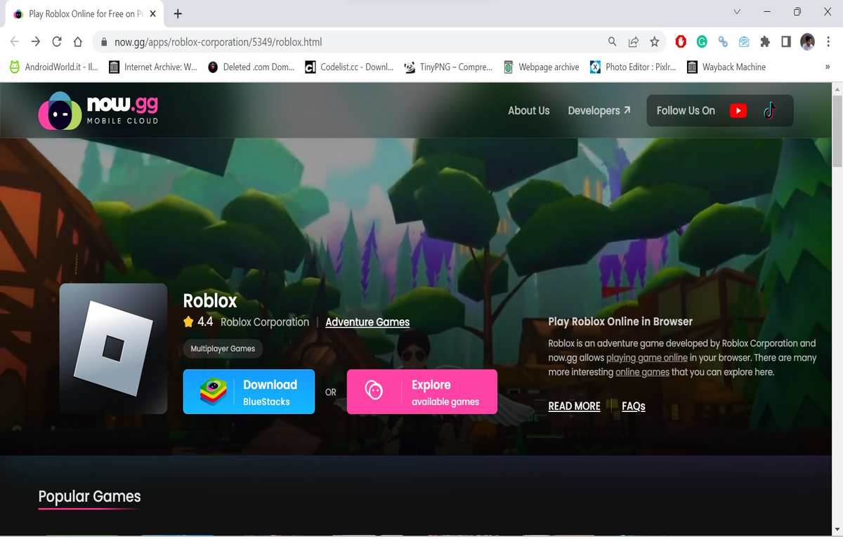 Now.gg Roblox: How to Play Roblox Online