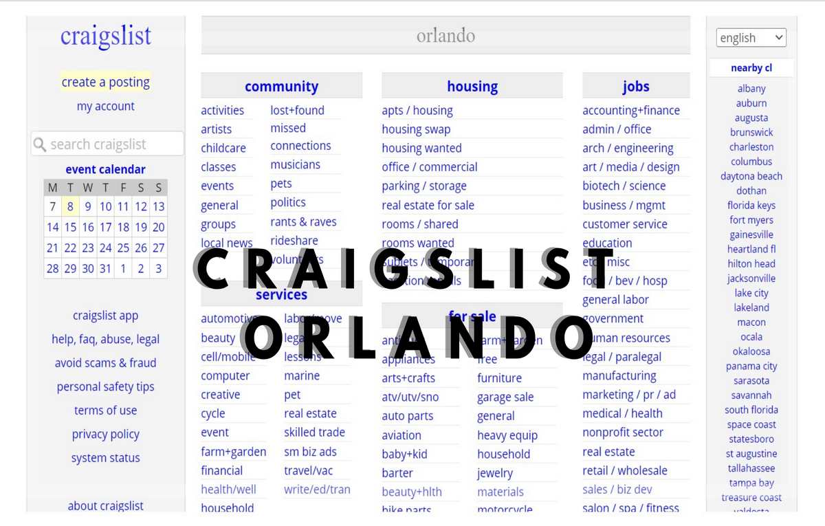 Craigslist Orlando