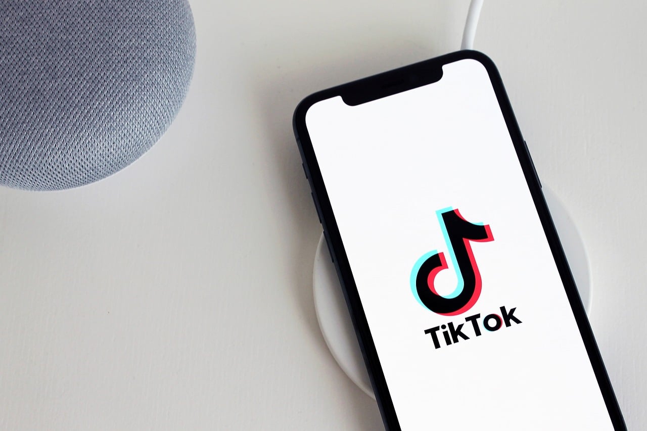 TikTok image on a mobile