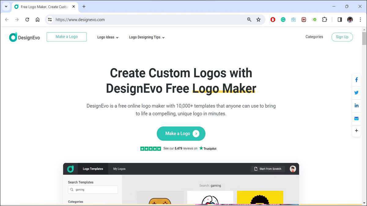 DesignEvo: Best Free AI Logo Generators