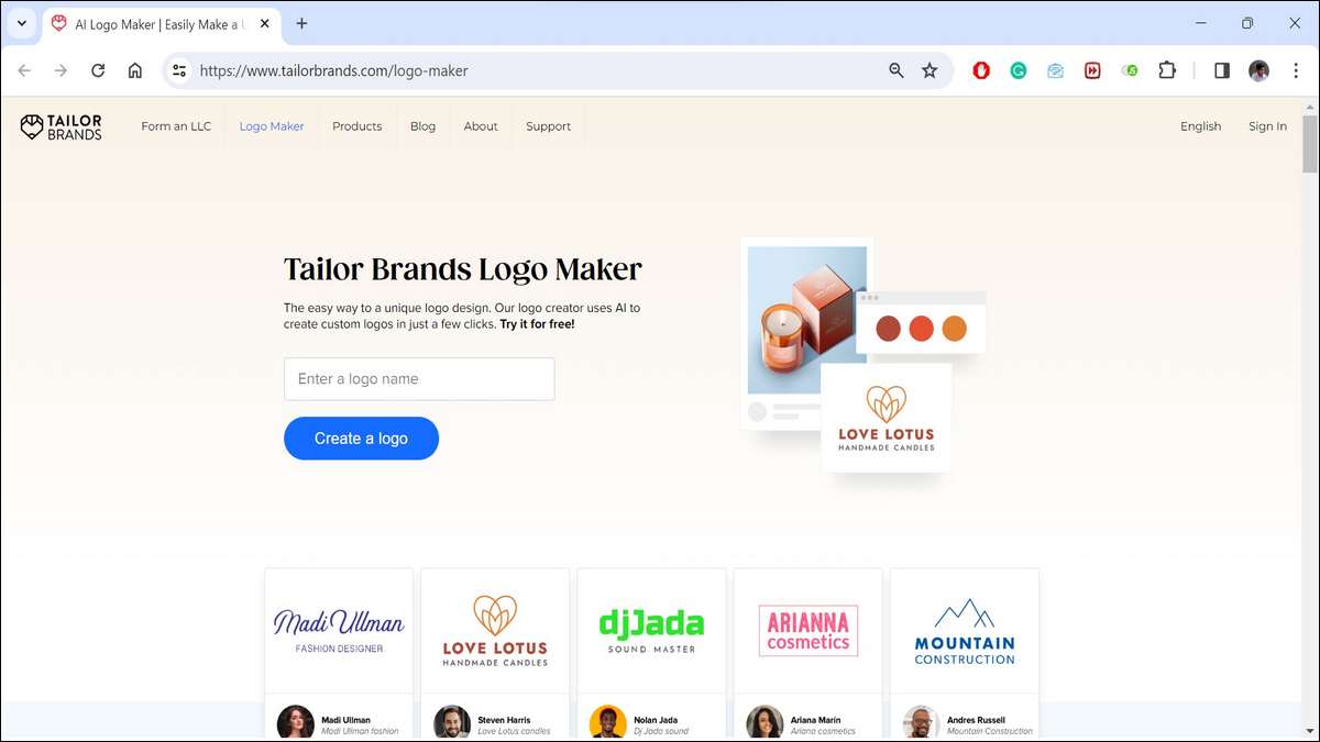 Tailor Brands: Best Free AI Logo Generators