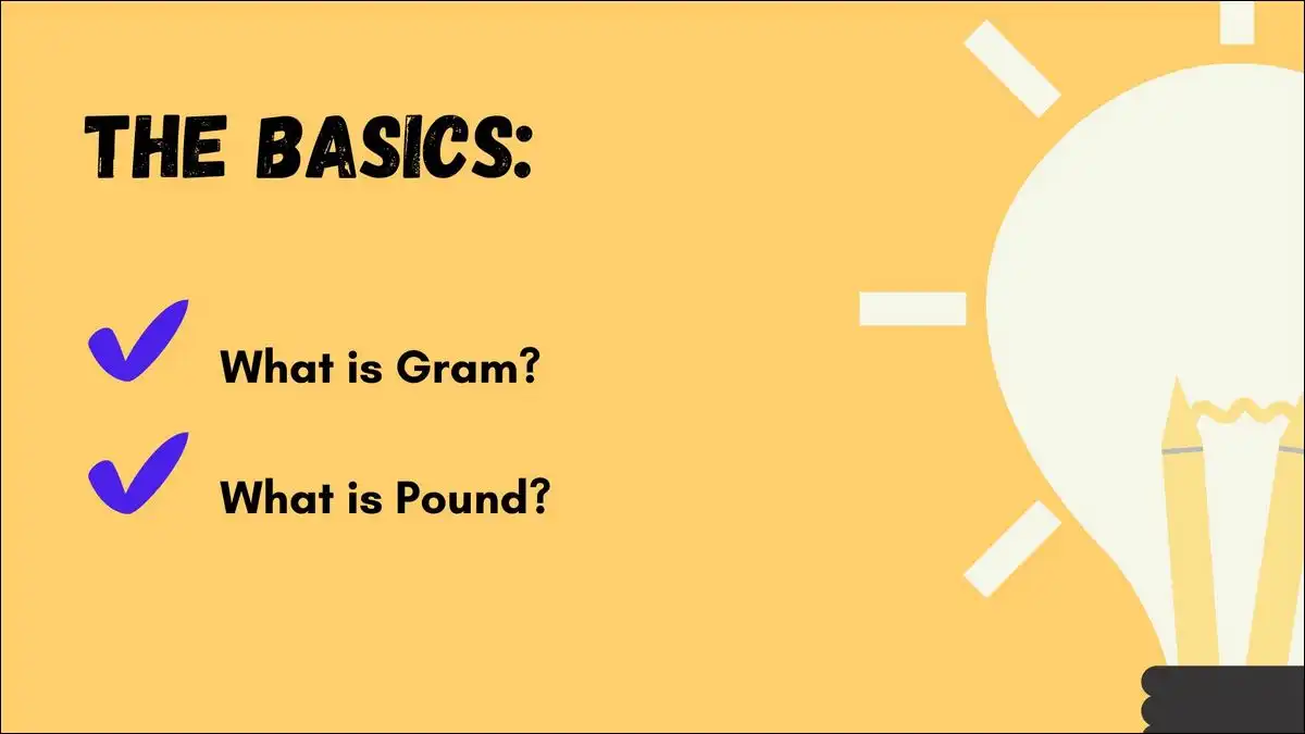 The Basics: What are Grams and Pounds?