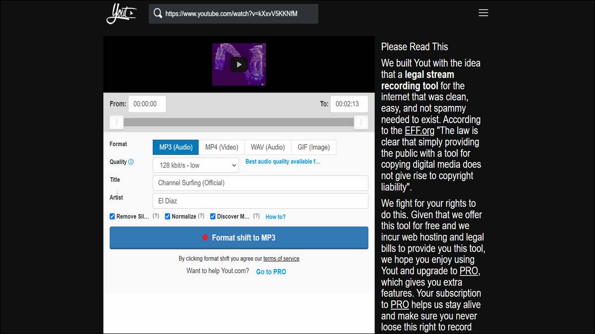 Yout.com - Download YouTube to MP3