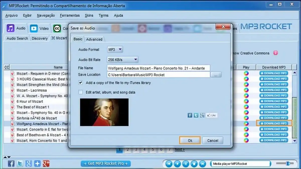 MP3 Rocket