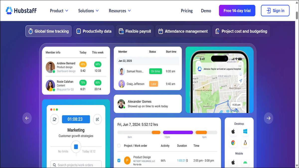 Hubstaff: Productivity Tracking for Remote Teams